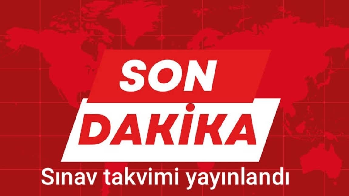 Sınav takvimi 